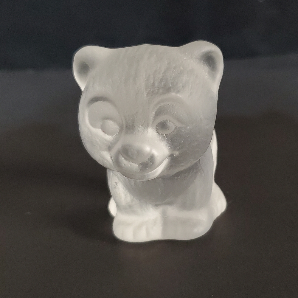 Crystal Goebel Bear Figurine